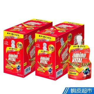 日本味之素aminoVITAL Perfect Energy 胺基酸能量凍 (130公克x6包裝)2盒 現貨 廠商直送