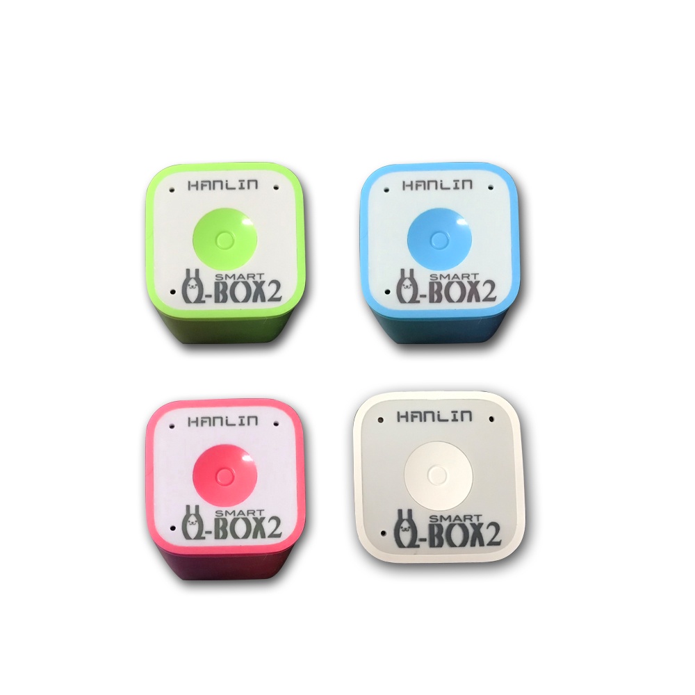 【HANLIN】Q-BOX2藍芽自拍2代小音箱(自拍+通話+聽音樂) 安卓蘋果通用 音箱 藍芽 福利品