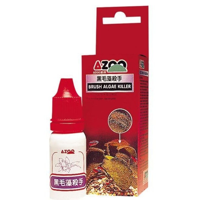 AZOO愛族 黑毛藻殺手15ml 不影響水草肥料之肥效 (AZ17086型號)