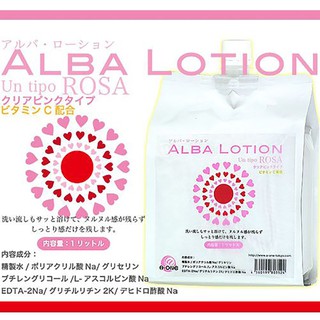 皮大人情趣@@日本A-one＊Alba Lotion 軟袋裝補充包潤滑液 1L