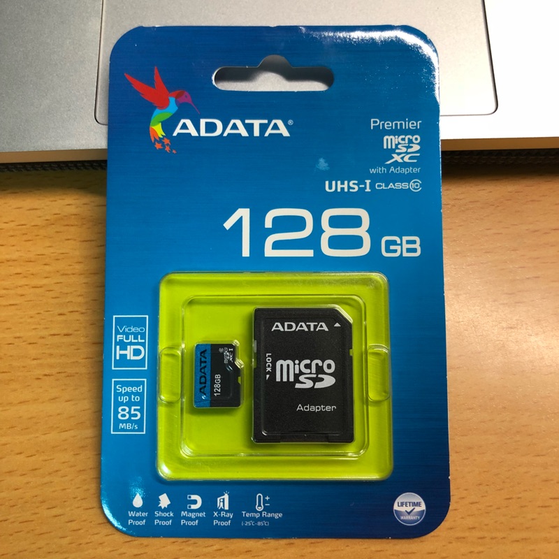 威剛 ADATA micro SD Premier UHS-I C10 128GB 記憶卡