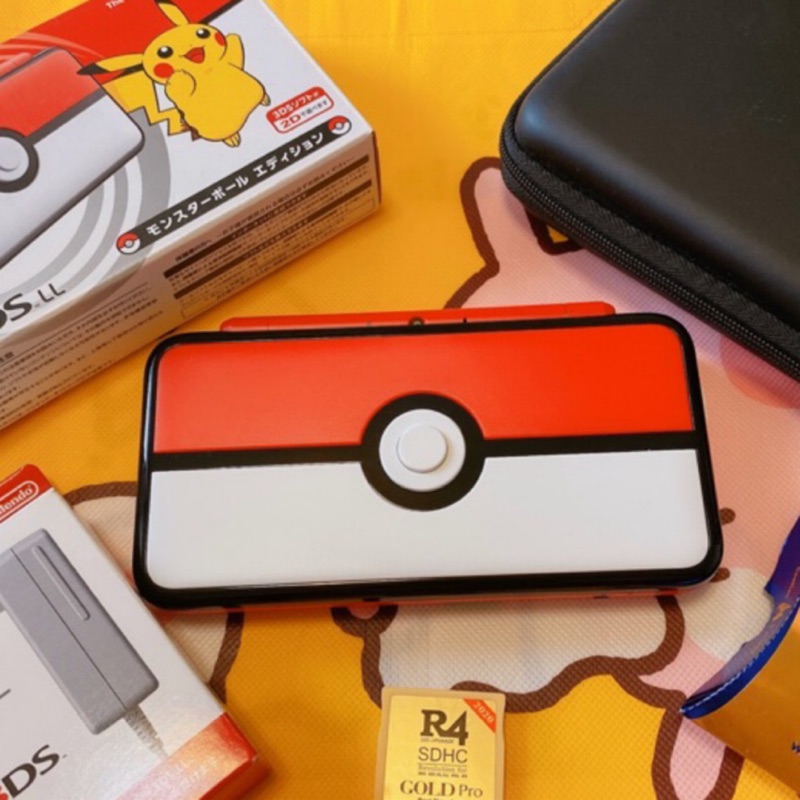 任天堂new 2ds Ll 神奇寶貝球限定機n2ds Ll 日規主機值得收藏 現貨 蝦皮購物
