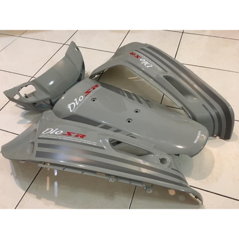 Honda Dio全新副廠碟煞淺水泥灰一代灰麵線 蝦皮購物