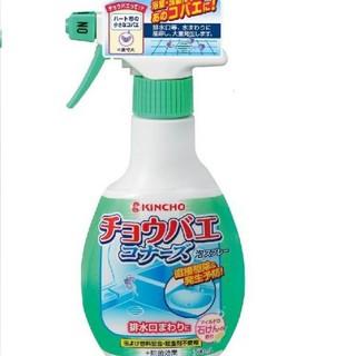 日本 金鳥KINCHO 浴廁驅飛蟲噴霧泡 300ml 排水口驅蟲泡沫噴霧防蟲