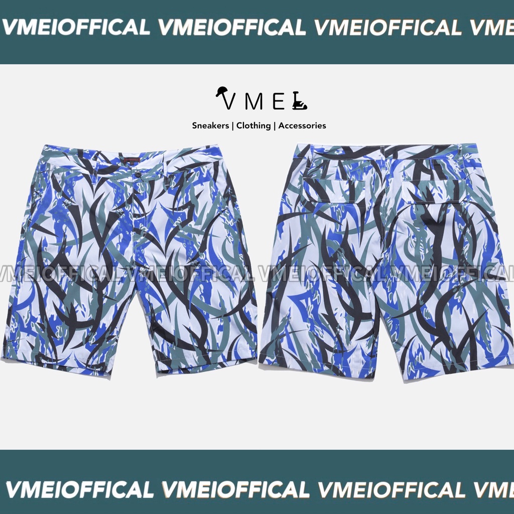 【VMEI_OFFICAL】CLOT Blue Tiger 2.0 Cargo Shorts 荊棘短褲 陳冠希 藍 短褲