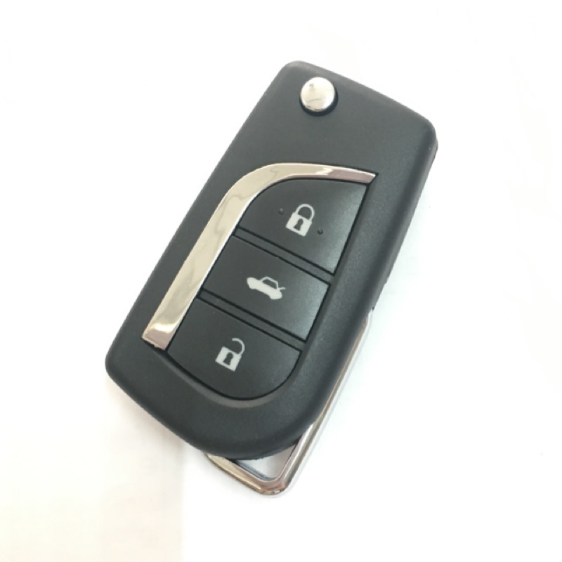 彰化員林汽車晶片 2014年款 Toyota Altis 豐田汽車 摺疊鑰匙複製 鑰匙全丟在生