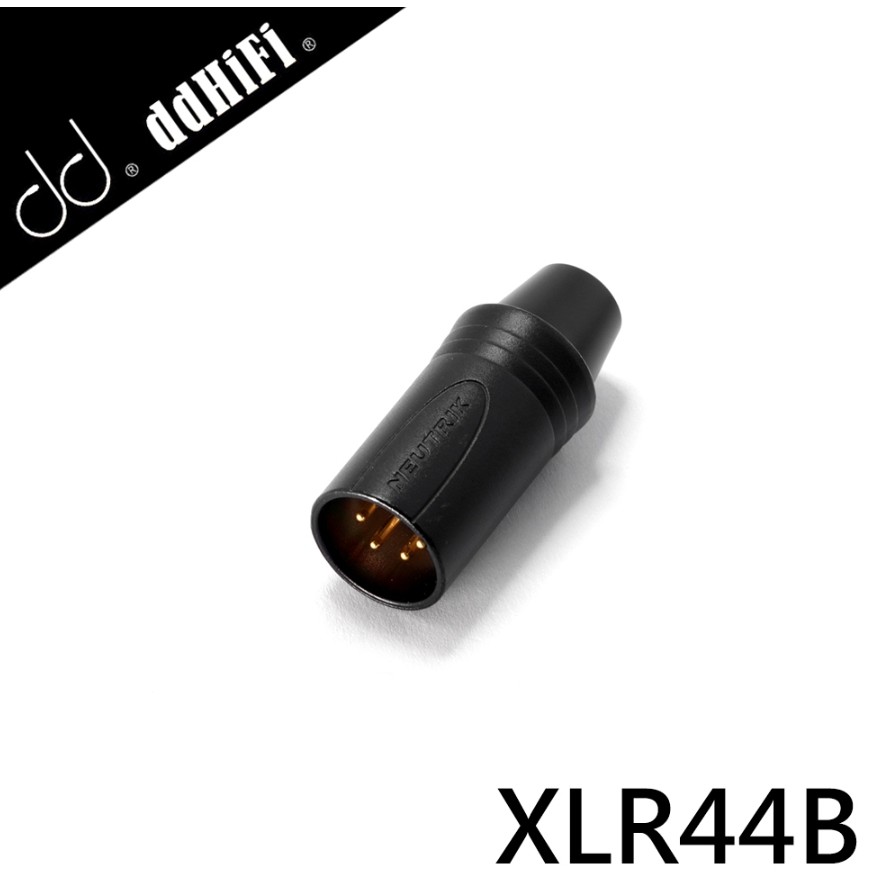 MY IEM 耳機專門店 | DD Hifi XLR44B 4.4mm平衡(母)轉XLR 4pin(公)轉接頭