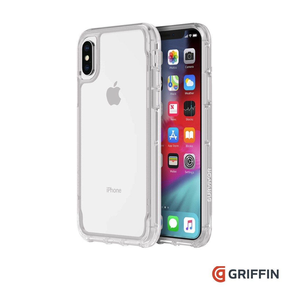 Griffin iPhone Xs / Xs Max / XR Survivor Clear 透明 軍規 防摔 保護殼