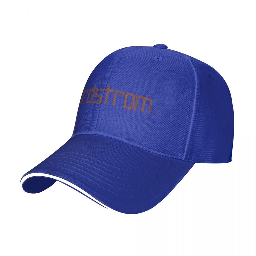 Nordstrom clr 標誌棒球男式女式滌綸帽子中性高爾夫跑步太陽帽 Snapback 可調節