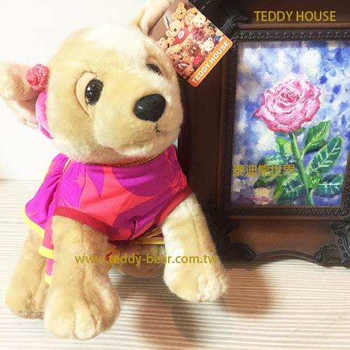泰迪熊專賣店正版泰迪熊【TEDDY HOUSE泰迪熊】泰迪熊玩偶公仔絨毛可愛吉娃娃公主狗