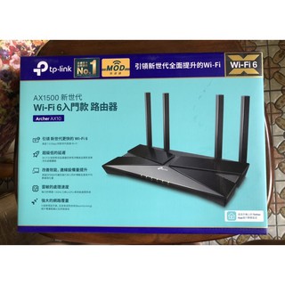 TP-Link Archer AX10 AX1500 wifi 6 Gigabit 雙頻 無線網路分享器 路由器