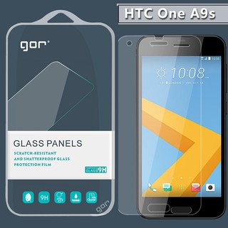 GOR玻璃保護貼HTC玻璃貼 手機膜 鋼化膜 適用ONE 10 A9s X9 M10 M9 E9+ ME X10 A9