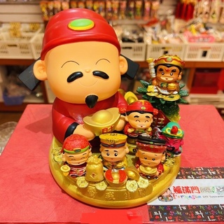 【福滿門】對我生財/財神/五路財神/開店/入厝/升遷/年節送禮/居家擺飾/a版神明/公仔