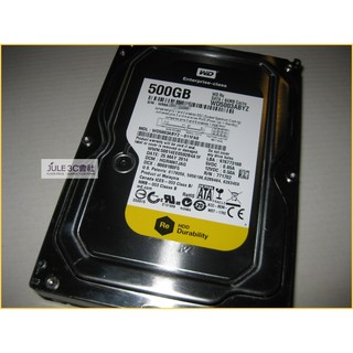 JULE 3C會社-威騰WD RE4 WD5003ABYZ 500GB 500G 企業/64M/雙處理器/良品 硬碟