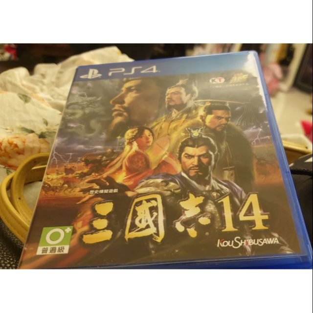 *比原價便宜350$!!! PS4遊戲正版卡帶  三國志14 中文版
