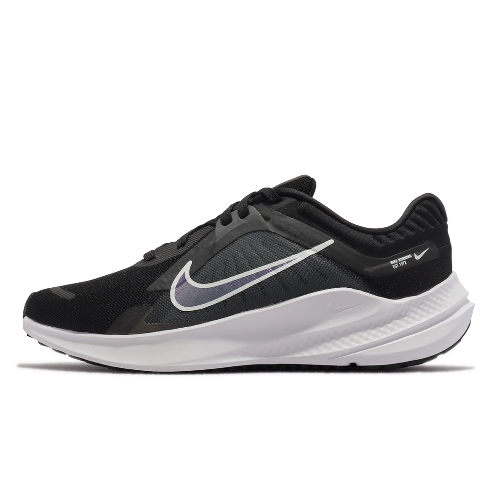 Nike 慢跑鞋 Quest 5 黑 灰 白 路跑 女鞋 運動鞋 入門款 【ACS】 DD9291-001