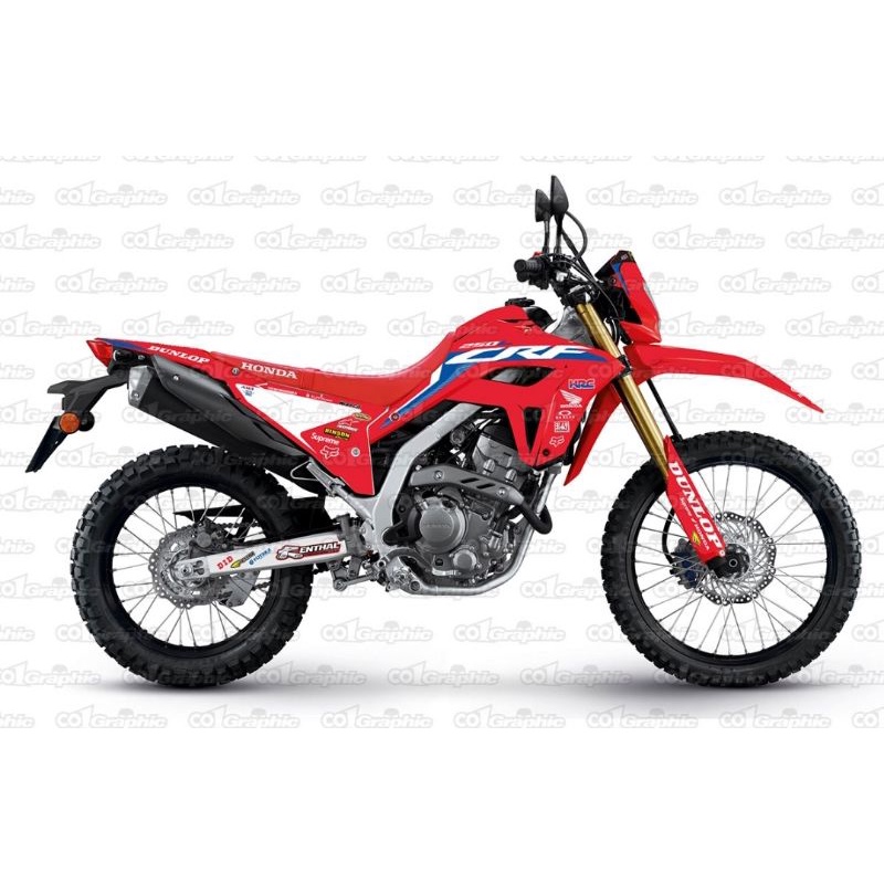 crf300l crf250l 2021款 車身彩貼 honda