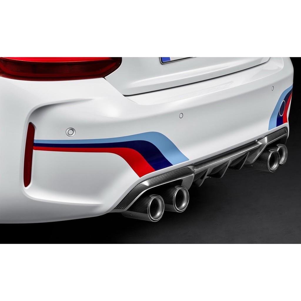 BMW M Performance 原廠 F87 M2 車身貼紙 貼紙 三色M 外觀