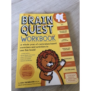 Brain Quest Workbook Kindergarden
