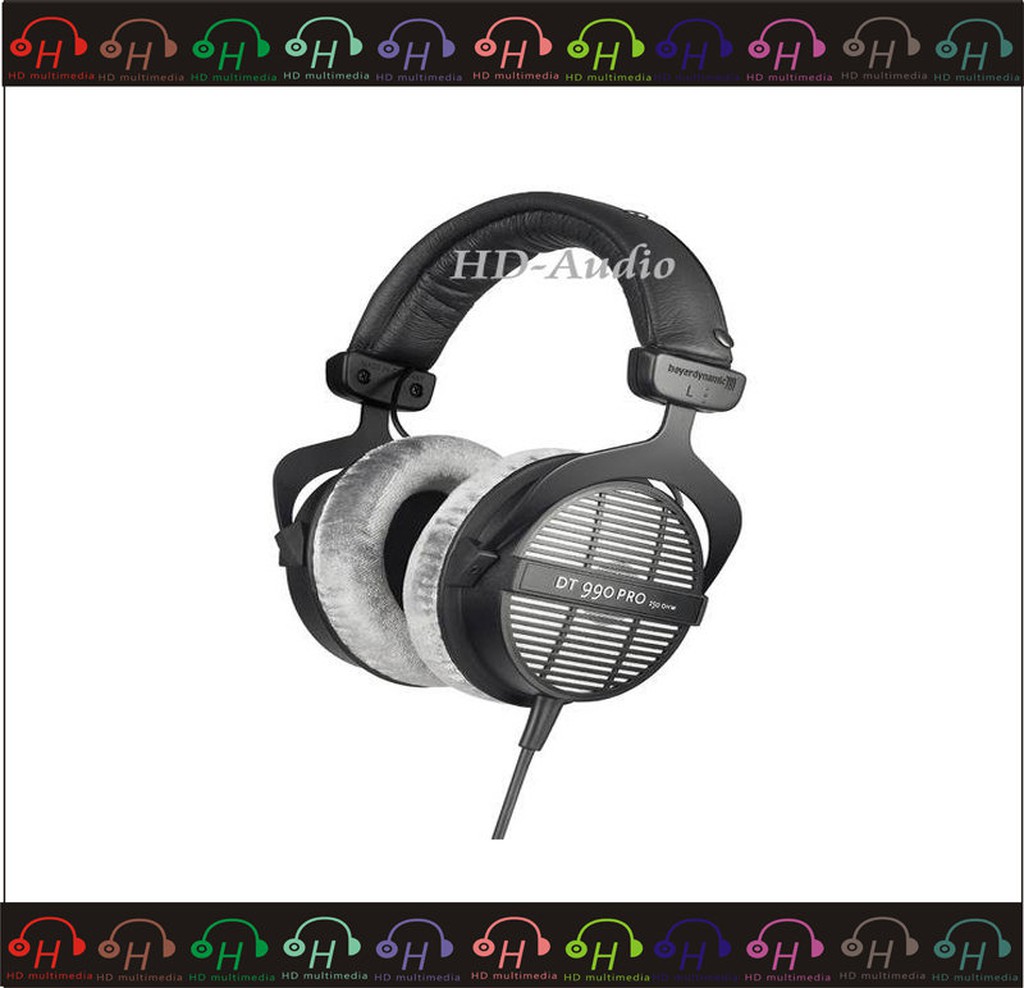 弘達影音多媒體 Beyerdynamic DT-990 PRO DT990 PRO 開放耳罩式 公司貨 門市展售免運費!