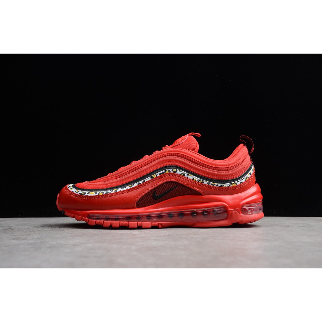 nike air max 97 red and black