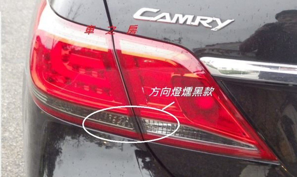 (車之房)06-12TOYOTA CAMRY 6代6.5代 光柱紅白 LED尾燈大7尾燈 LEXUS 大5尾燈(紅黑款)