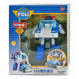 【Silverlit】POLI / 波力 / 救援小英雄 / 5"LED變形波力/ 5吋 /變形系列 / 玳兒玩具