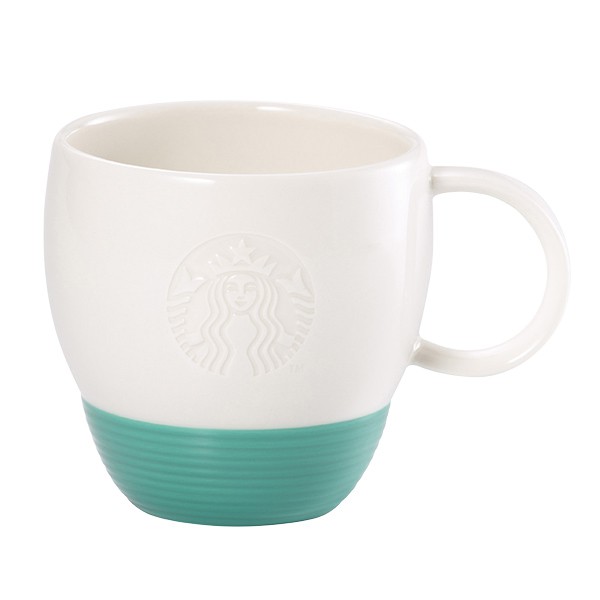 Starbucks 台灣星巴克 2014 綠溫暖冬季馬克杯 經典品牌白女神LOGO 馬克杯 馬克杯 12oz