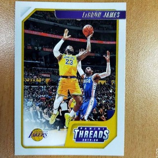 NBA 2019-20 Chronicles Threads 洛杉磯湖人隊詹皇 LeBron James 球員卡