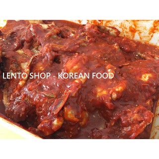 LENTO SHOP - 韓國水協 醃漬辣醬螃蟹 辣醬蟹 辣螃蟹 양념게장 500克/1公斤/2公斤/5公斤