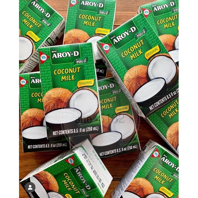 AROY-D coconut cream Kelapa 泰國 椰漿 無添加 250ml/500ml/1000ml