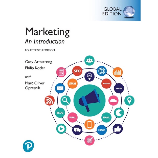 (二手)大學 行銷 管理 原文書 Marketing: An introduction 14th Edition