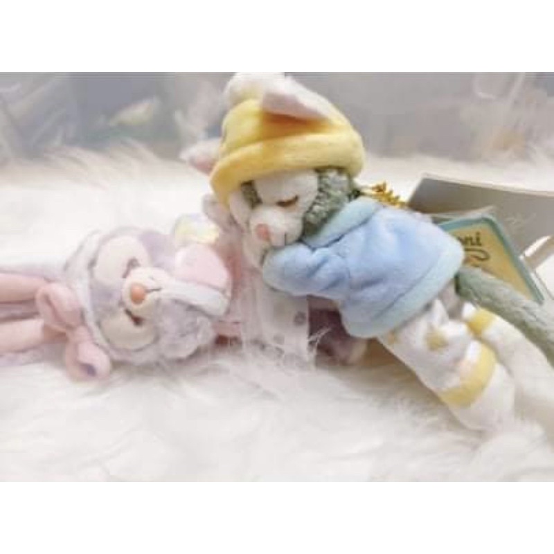 上海迪士尼樂園 睡覺 甜睡睡衣 玩偶 娃娃 吊飾 鑰匙圈 達菲家族 達菲熊 雪莉玫 畫家貓 史黛拉