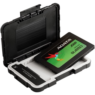 全新 ADATA 威剛 ED600 外接應碟盒 USB3.1 快速安裝/2.5吋 SSD/防撞防水防塵/外接硬盒
