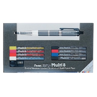 Pentel 飛龍 PH803ST Multi8 專家用 8色繪圖筆全配型