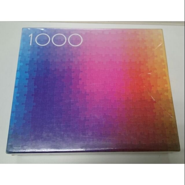 彩虹漸層拼圖 1000片