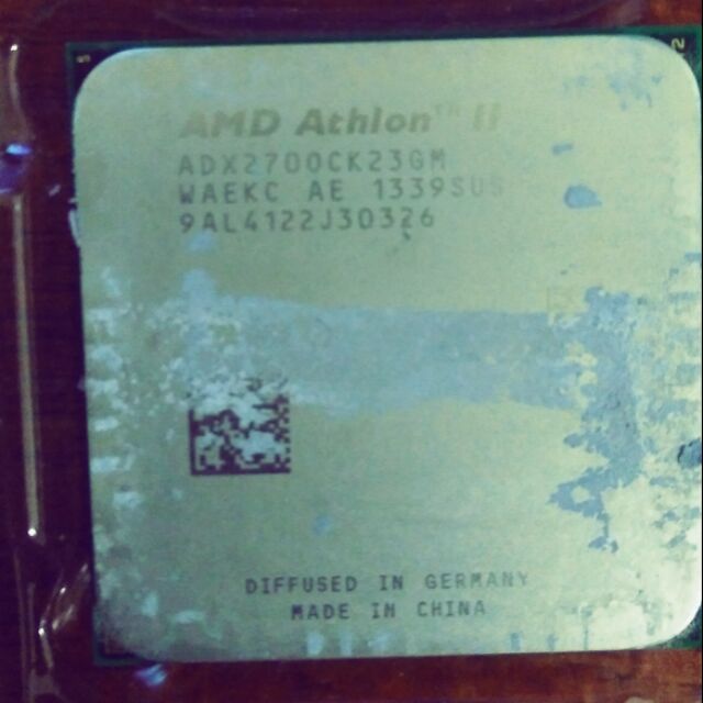 AMD X2  270 AM3腳位  附 原廠風扇 盒裝 高時脈 3.4ghz 二手良品
