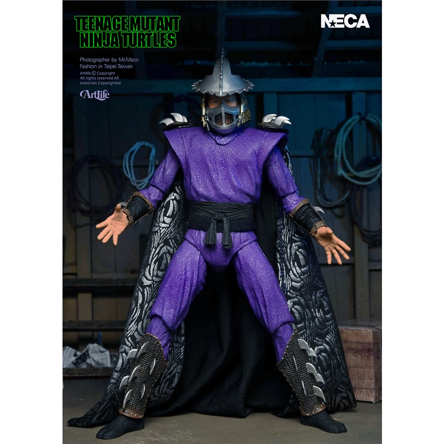 Artlife ㊁ NECA TMNT Secret o fthe Ooze Shredder 忍者龜 許瑞德