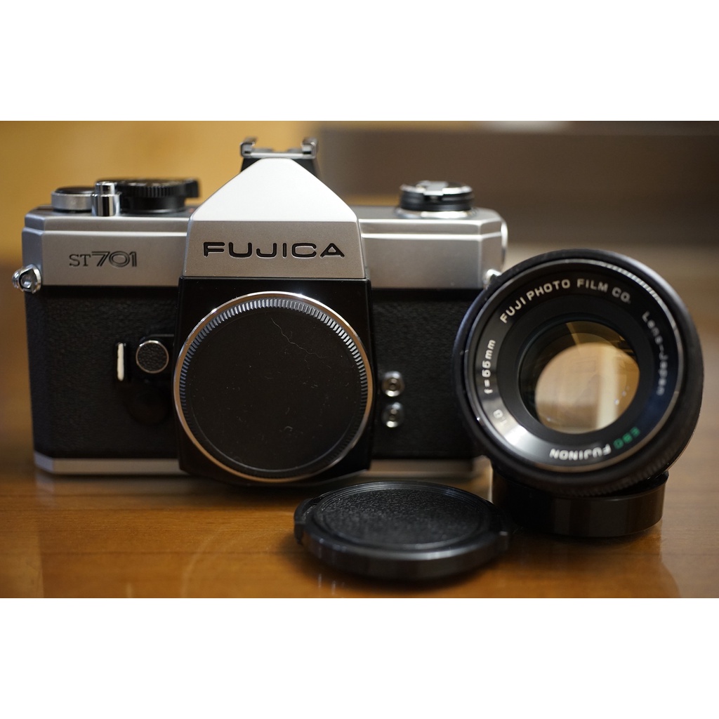 【售】品項很漂亮的Fujica 次機皇 ST701 M42相機 + EBC 鍍膜 55mm F1.8 大光圈人像鏡