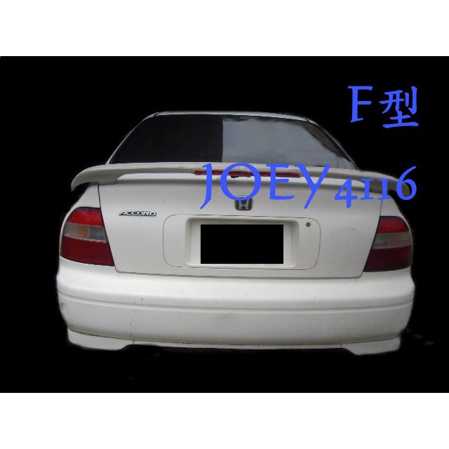 HONDA  96-97 ACCORD K7 手工改F型尾翼-附LED