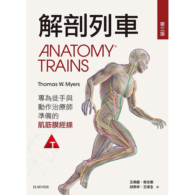 解剖列車: 針對徒手及動作治療師的肌筋膜筋線 (第3版) /Thomas W. Myers 誠品eslite