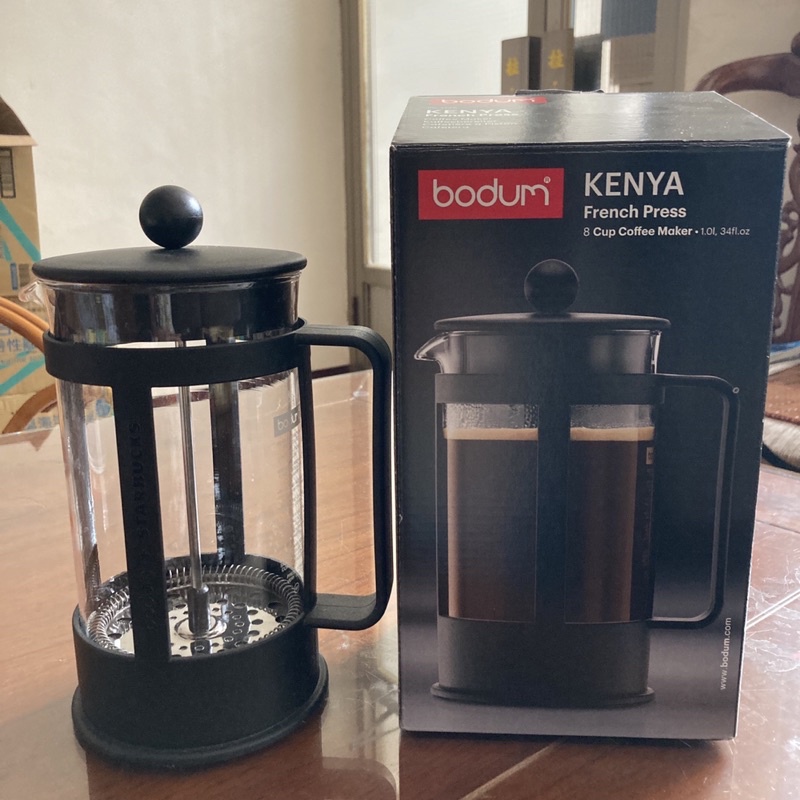 大容量 bodum Kenya French press 法式濾壓壺1.0L 34oz 法壓 咖啡濾壓