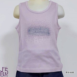 金安德森 無袖背心女童上衣/身高75-95cm-紫粉色9H48P
