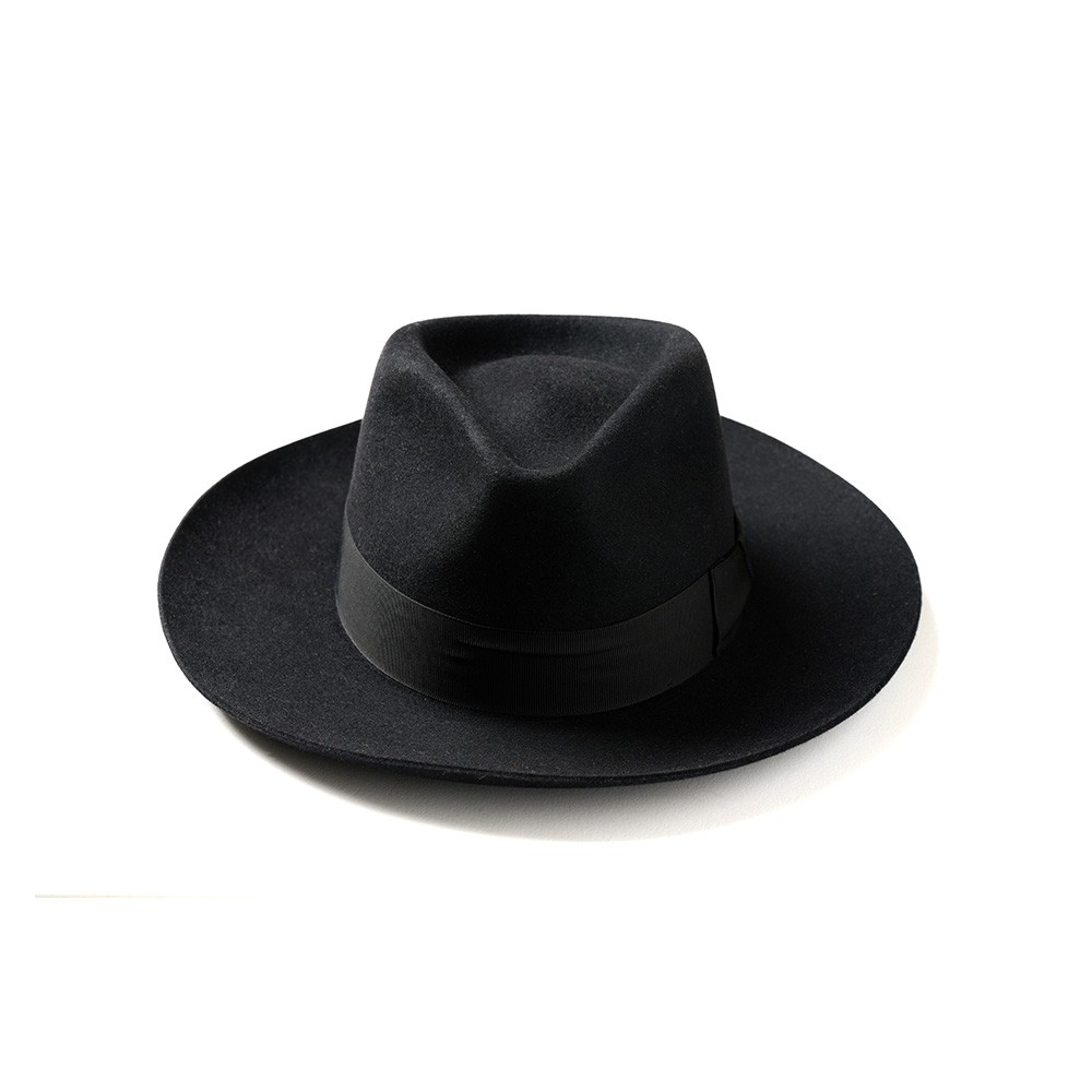 Retrodandy - " Fedora Hat (Kids) " - 黑色 Black