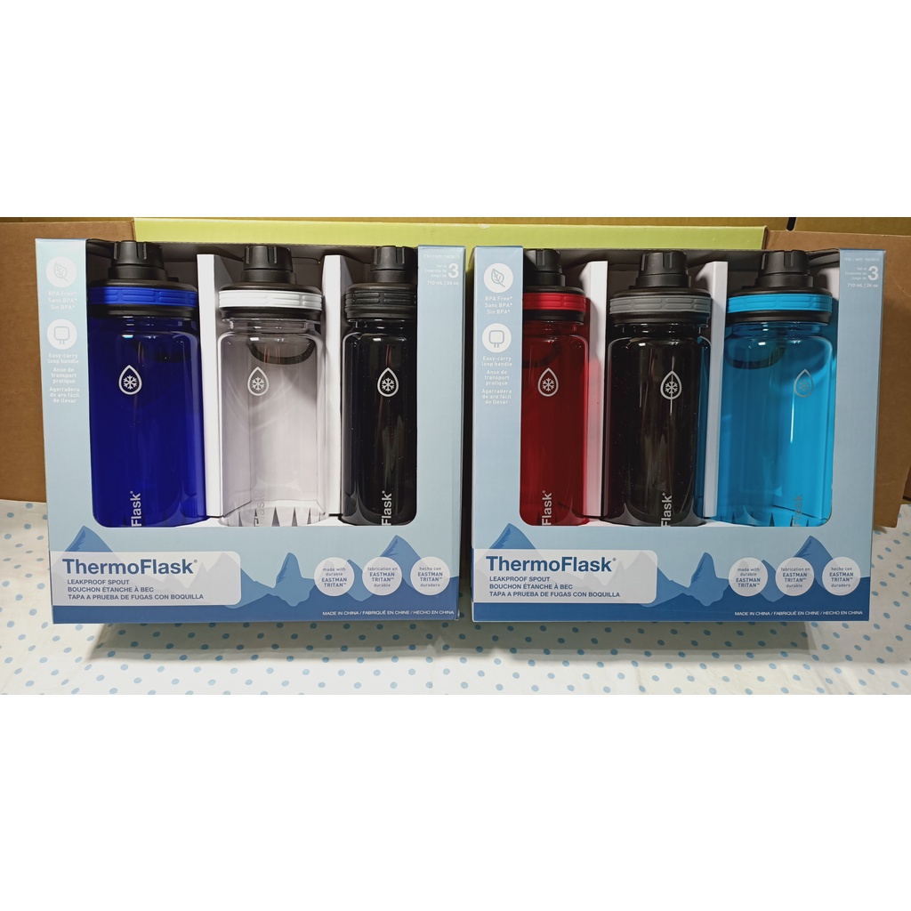 【現貨-拆售1入】Thermoflask 隨身冷水瓶 水壺 710毫升 好市多 Costco