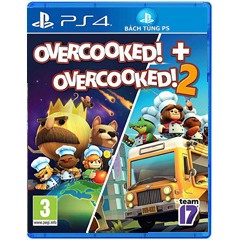 Ps4 Overcooked + Overcooked 2 新光盤遊戲