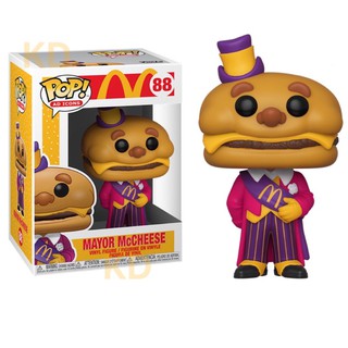 🌟FUNKO POP 公仔 #88 麥當勞系列 芝士漢堡市長 MAYOR McCHEESE 商檢合格 正版全新現貨