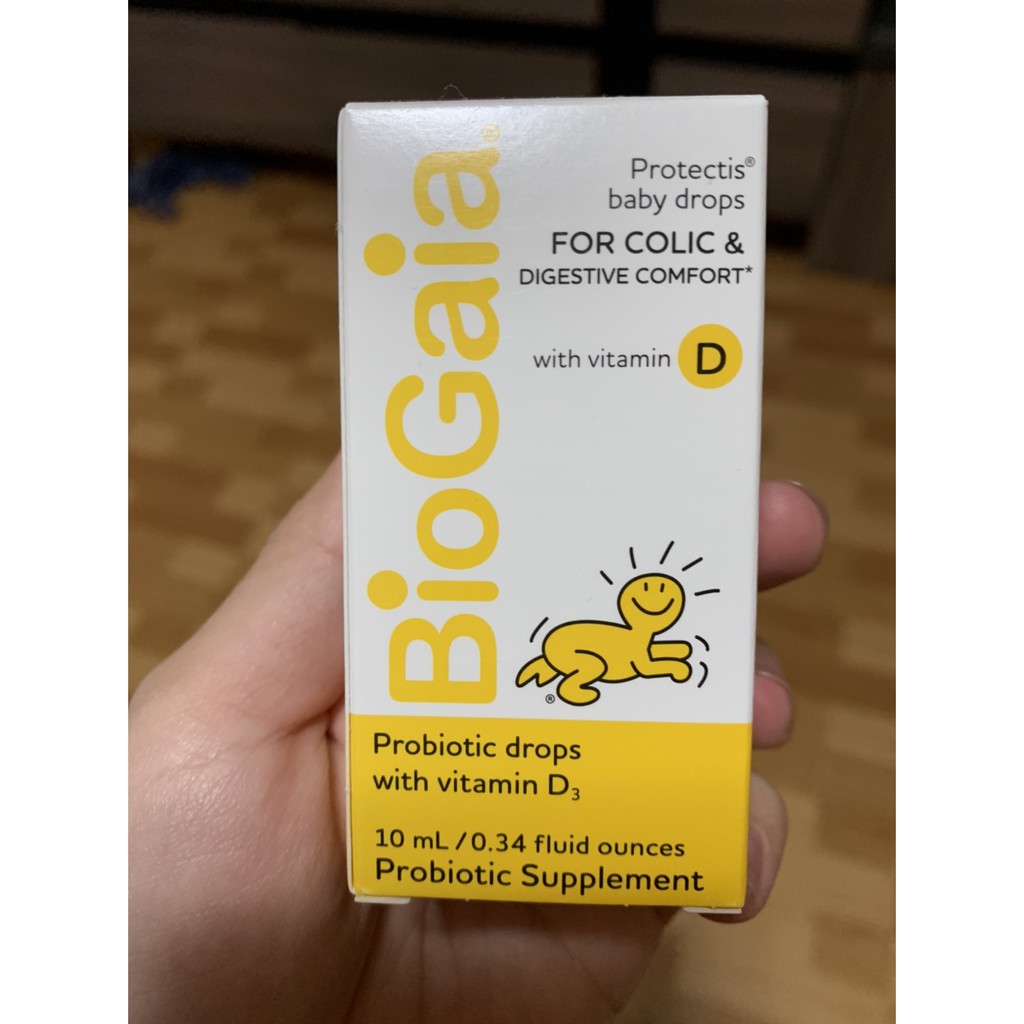 【現貨】BioGaia 益生菌+維生素D3寶寶滴劑10ml
