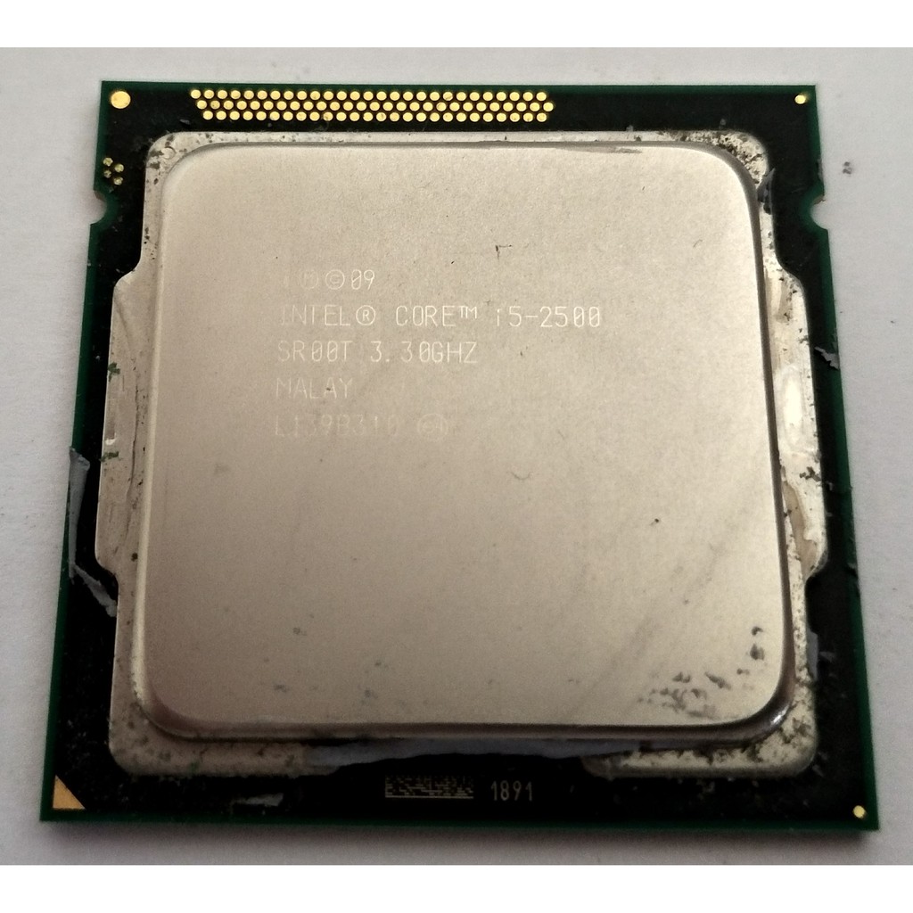 良品 Intel I5 2500 3.3Ghz 4C4T ((i3、i5 2300 2400 2500K 3450 參考