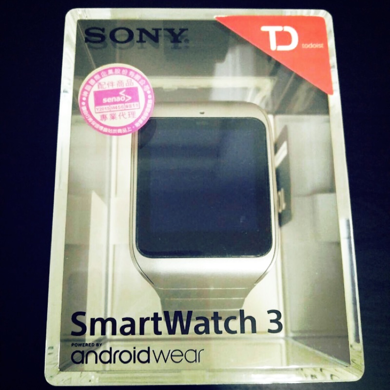 [現貨］SONY SmartWatch 3 SWR50 防水智慧手錶（金屬錶帶、支援中文）